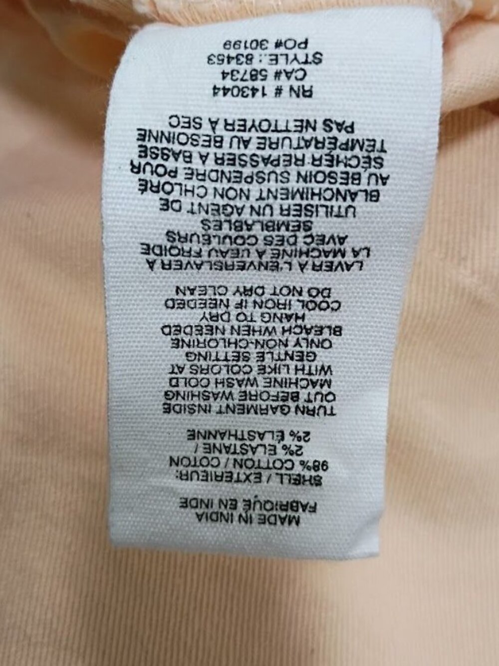 Avec Les Filles Size 12/14 Peach Square Neck Stretchy Mini Dress  Adjustable - Picture 13 of 13